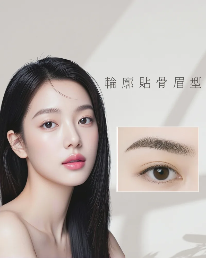 5D 輪廓霧眉