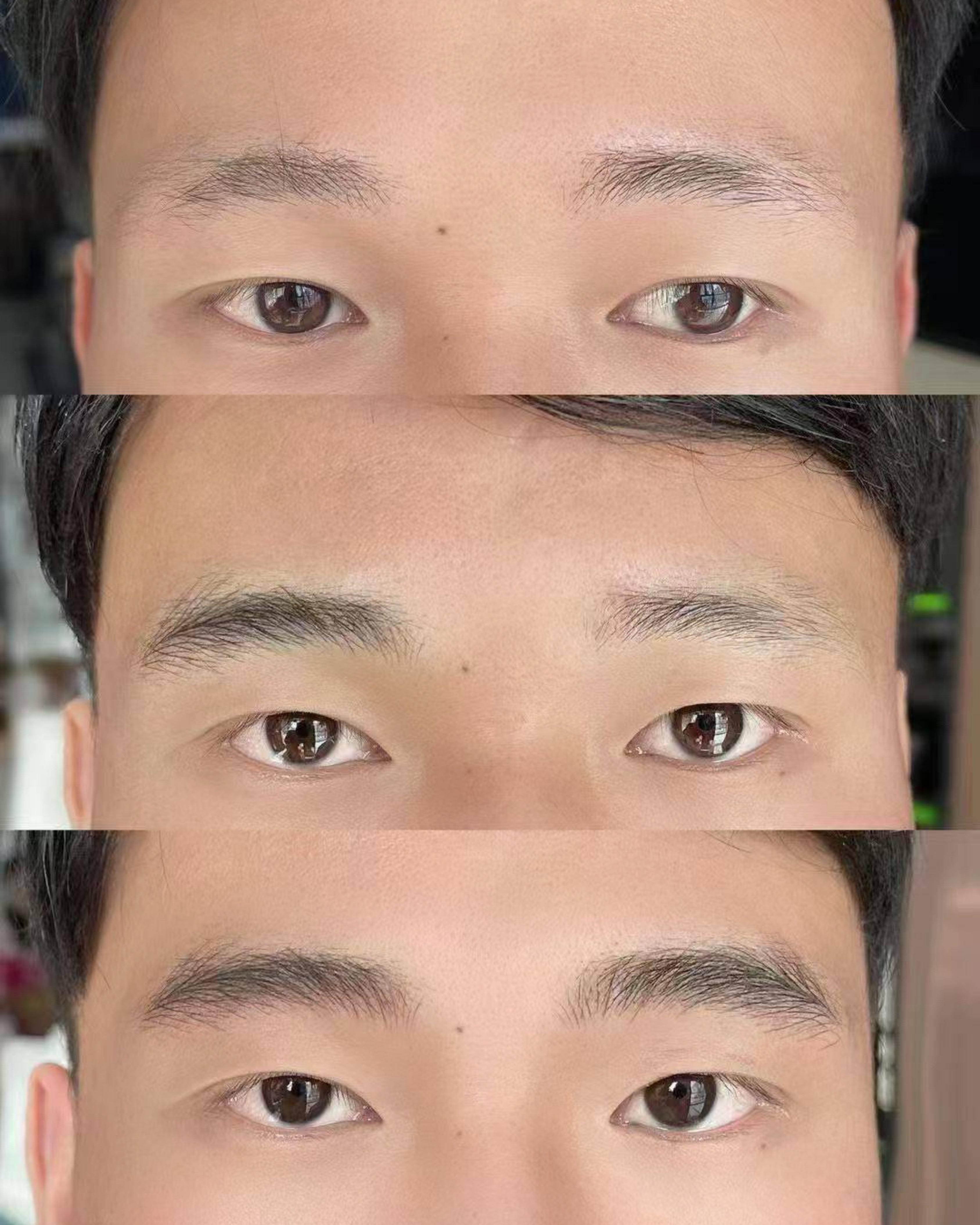 5D男士霧眉作品